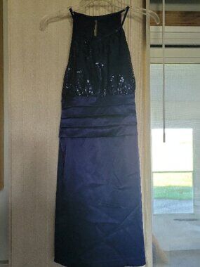 Womens size 8 blue dress. Formal or party